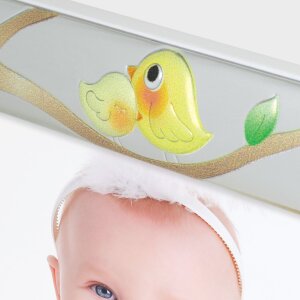 ZEP Cornice per bambini Adamo 10x15 cm argento lucido