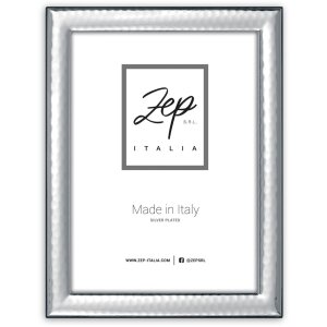 ZEP Cornice per ritratto in metallo Pesaro 10x15 cm argento lucido