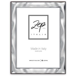 ZEP Cornice per ritratto in metallo Caserta 13x18 cm argento lucido