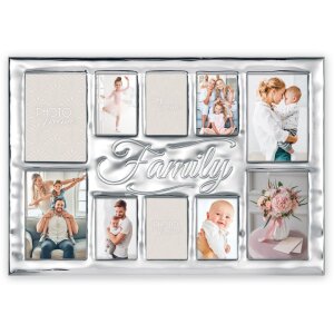 ZEP Cornice per famiglia Legacy 10 foto argento lucido...