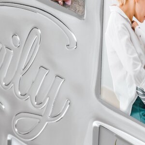 ZEP Cornice per famiglia Legacy 10 foto argento lucido...