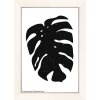 Walther Cornice in legno Liv Monstera 10x15 cm bianco