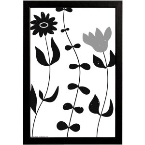 Walther Cornice in legno Liv Monstera 20x30 cm nero