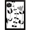 Walther Cornice in legno Liv Monstera 20x30 cm nero