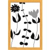 Walther Cornice di legno Liv Monstera 20x30 cm natura