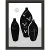 Walther Cornice in legno Liv Monstera 15x20 cm nero