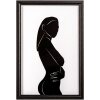 Walther Cornice in legno Ilo 20x30 cm vetro acrilico nero
