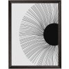 Walther Cornice in legno Ilo 30x40 cm vetro acrilico nero