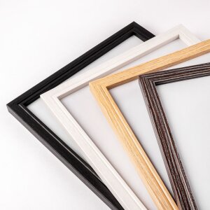 Walther Cornice di legno Ilo 30x40 cm marrone scuro vetro acrilico