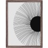 Walther Cornice di legno Ilo 30x40 cm marrone scuro vetro acrilico