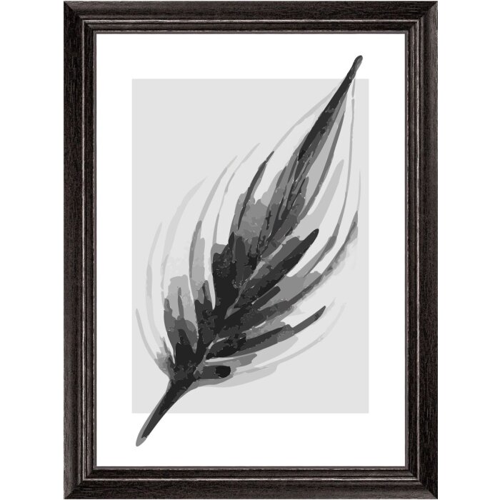 Walther Cornice in legno Ilo 13x18 cm vetro acrilico nero
