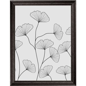 Walther Cornice in legno Ilo 15x20 cm vetro acrilico nero