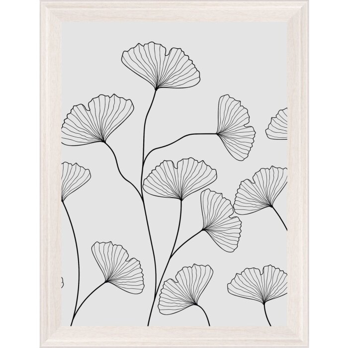 Walther Cornice in legno Ilo 15x20 cm vetro acrilico bianco