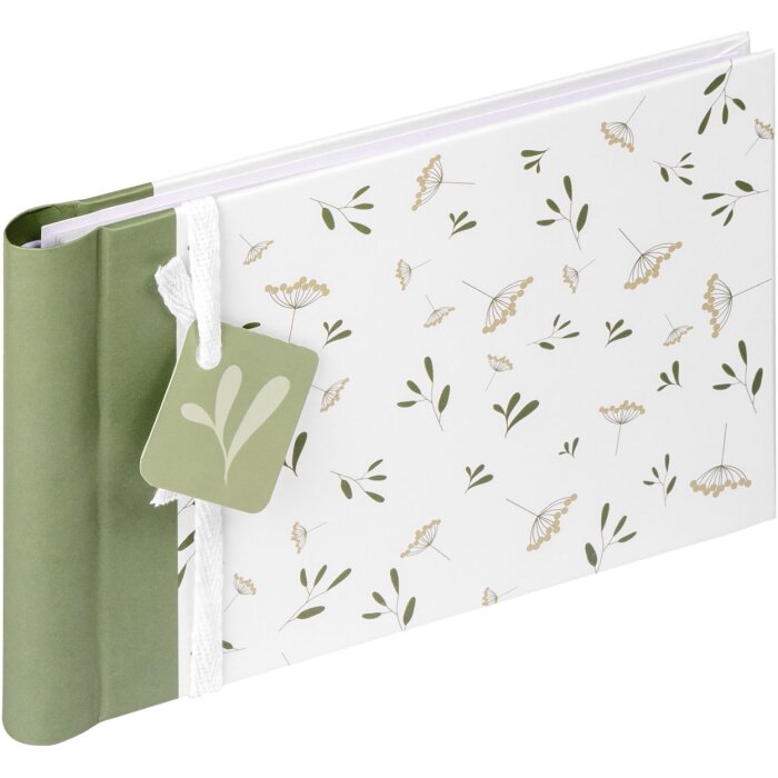Walther album slip-in Fiori 36 foto 10x15 cm rilegatura a spirale copertina rigida