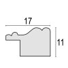 Cornice ZEP Empoli oro da 10x15 cm a 20x30 cm