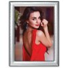 ZEP Cornice per ritratto in metallo Pesaro 10x15 cm e 13x18 cm argento lucido
