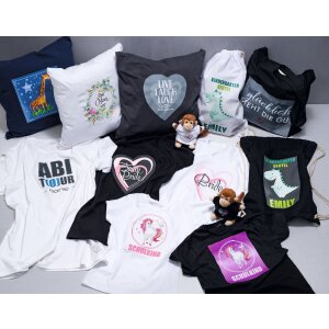 HERMA 4527 Pellicola per il trasferimento di T-shirt A4 scura stampabile 10 fogli