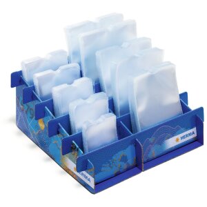 HERMA 5018 Buste per carte didentità 85x125 mm per molti documenti