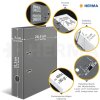 HERMA 7169 Cartelle a motivi A4 70mm metropoli di tendenza set di 10 disegni diversi