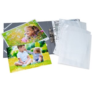 HERMA 7566 Photophane formato verticale bianco 20x30 cm 250 buste Archiviazione