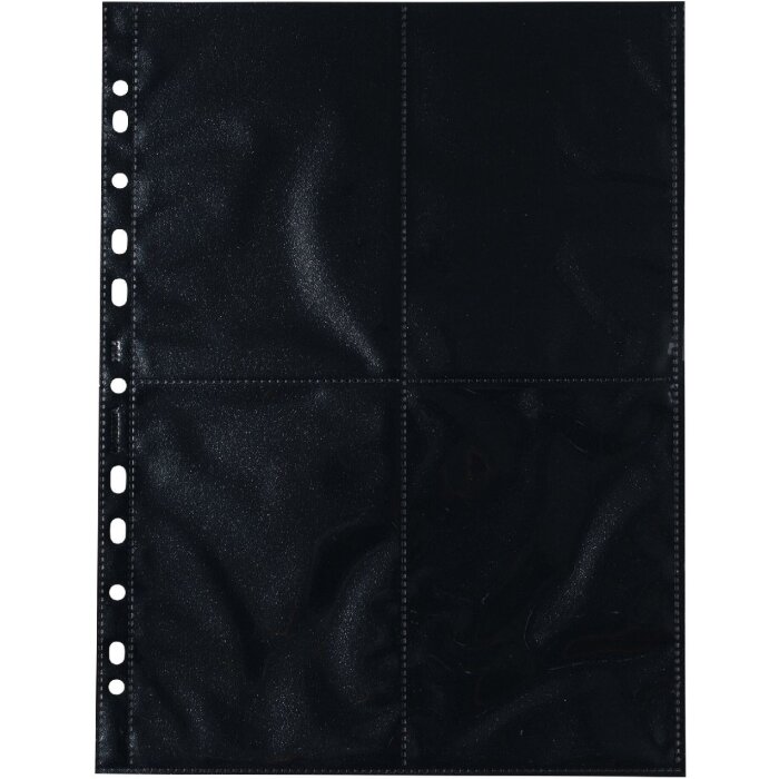 HERMA 7711 Fotophan maniche per foto 10x15 cm altezza nero 250 maniche