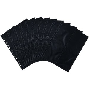 HERMA 7711 Fotophan maniche per foto 10x15 cm altezza nero 250 maniche