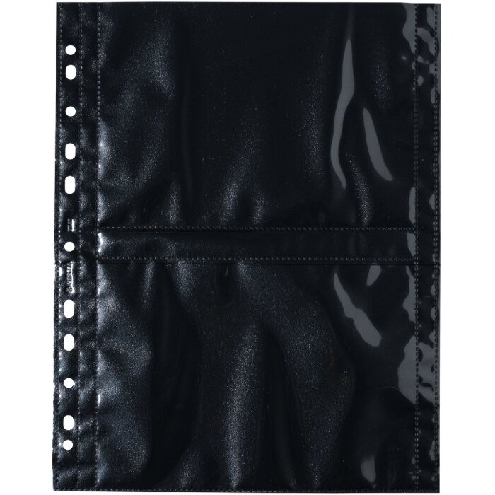 HERMA 7718 Fotophan maniche per foto 13x18 cm landscape nero 250 maniche