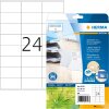 HERMA 10703 Etichette carta riciclata A4 70x36mm bianco permanente