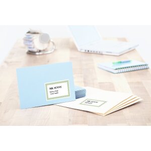 HERMA 10728 Etichette in carta riciclata A4 70x36 mm bianco adesivo permanente