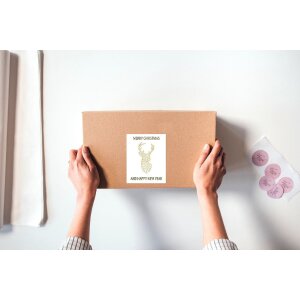 HERMA 10737 Etichette in carta riciclata A4 210x148 mm bianco adesivo permanente