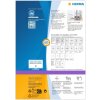 HERMA 10739 Etichette per cartelle A4 192x38 mm bianche permanenti per cartelle strette