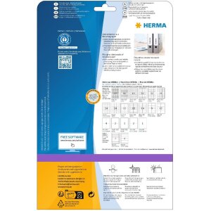 HERMA 10745 Etichette per cartelle A4 192x38 mm carta...