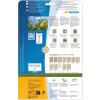 HERMA 10760 Etichette per cartelle 192 x 61 mm marrone naturale adesivo permanente 80 pz.