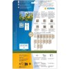 HERMA 10761 Etichette Carta Silphie A4 Ø 40 mm marrone naturale permanente