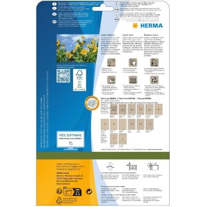 HERMA 10762 Etichette Carta Silphie Ø 60 mm...