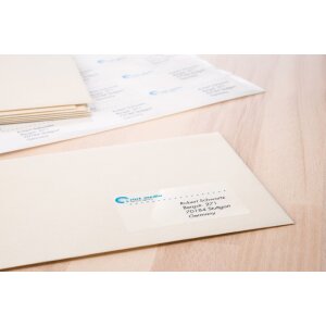 HERMA 10783 Etichette in film trasparente A4 210x297 mm opaco resistente alle intemperie