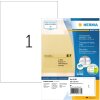 HERMA 10783 Etichette in film trasparente A4 210x297 mm opaco resistente alle intemperie