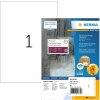 HERMA 10784 Etichette in pellicola resistenti alle intemperie A4 210x297 mm bianco adesivo forte