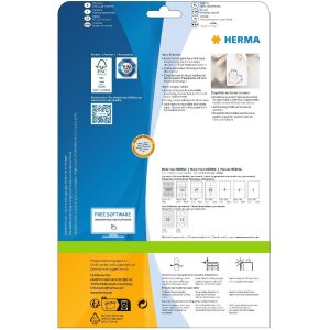 HERMA 10790 PREMIUM etichette a cuore A4, Ø 35 mm,...