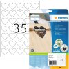 HERMA 10790 PREMIUM etichette a cuore A4, Ø 35 mm, bianco, adesivo permanente