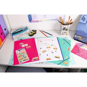 HERMA 15482 Adesivi decorativi veicoli raccolta rifiuti set multicolore