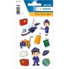 HERMA 15487 Decalcomania pilota aeroplano e set di accessori