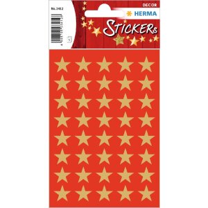 HERMA 15500 Set di adesivi decorativi con stelle di...