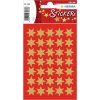 HERMA 15500 Set di adesivi decorativi con stelle di Natale dorate