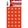 HERMA 15500 Set di adesivi decorativi con stelle di Natale dorate