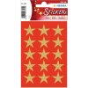 HERMA 15500 Set di adesivi decorativi con stelle di Natale dorate