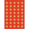 HERMA 15500 Set di adesivi decorativi con stelle di Natale dorate