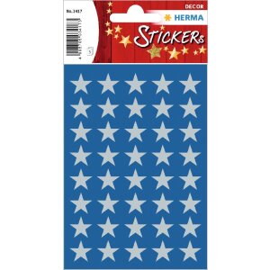 HERMA 15501 Set di adesivi decorativi con stelle di...