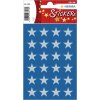 HERMA 15501 Set di adesivi decorativi con stelle di Natale in argento