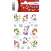 HERMA 15502 Set di adesivi decorativi natalizi colorati
